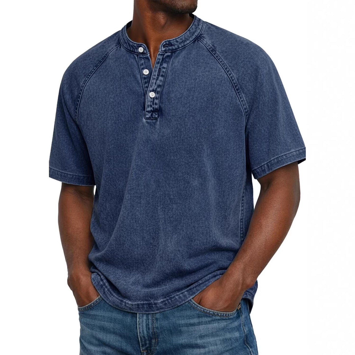 Bruno | Playera de Algodón con Lavado Vintage