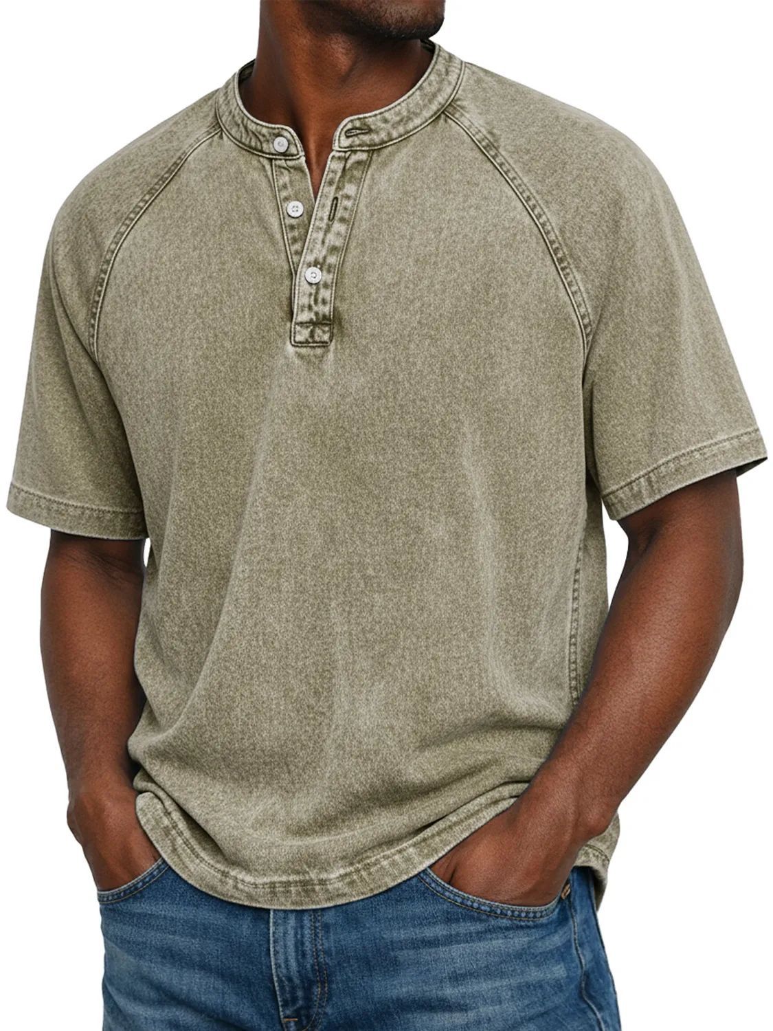 Bruno | Playera de Algodón con Lavado Vintage