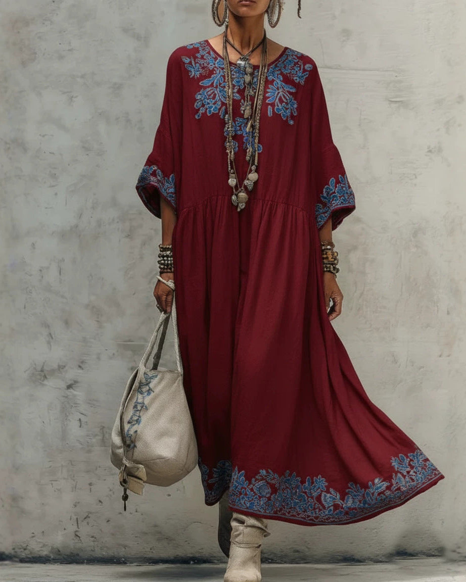 Carolina - Vestido Midi Holgado