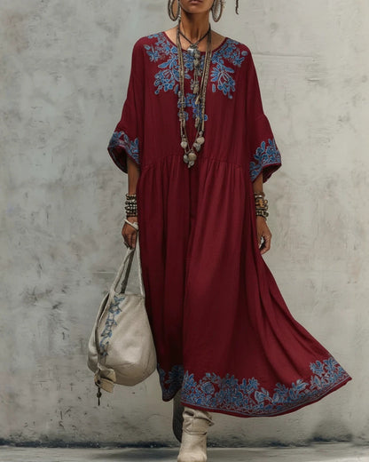 Carolina - Vestido Midi Holgado