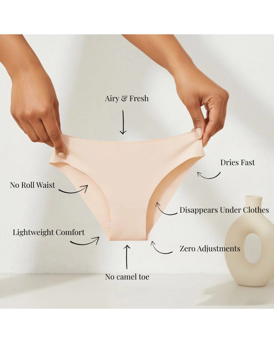 Bianca | Invisible Low-Rise Anti-Camel Toe Thong