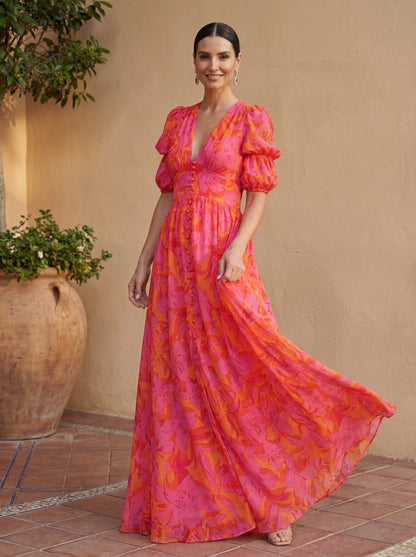 Claire - Vestido Largo Fluido