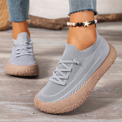 Tessa - Tenis tipo Calcetín & Agujetas Elásticas