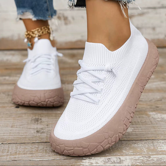 Tessa - Tenis tipo Calcetín & Agujetas Elásticas