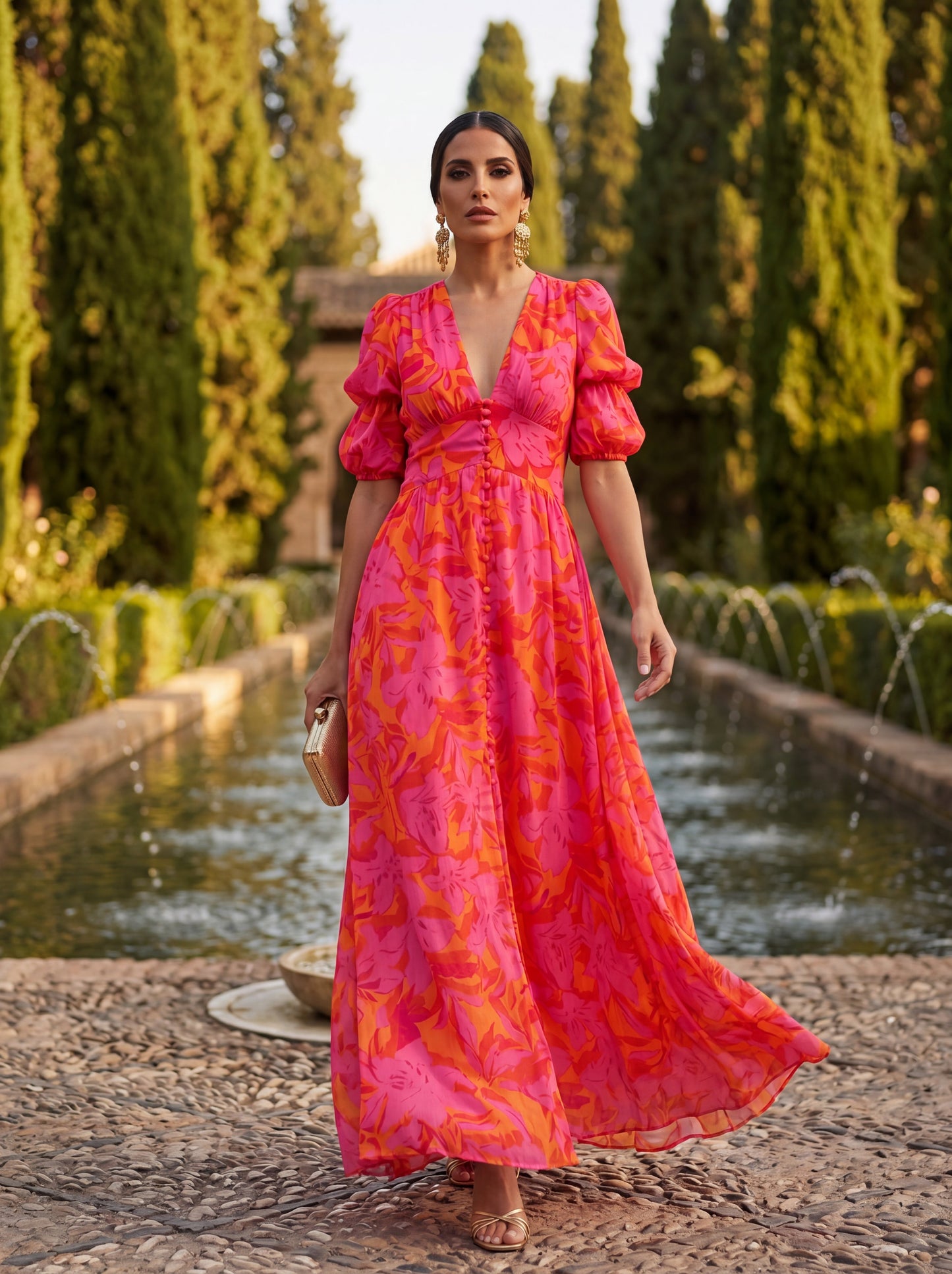 Claire - Vestido Largo Fluido