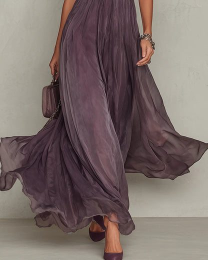Isabela — Vestido Largo Violeta