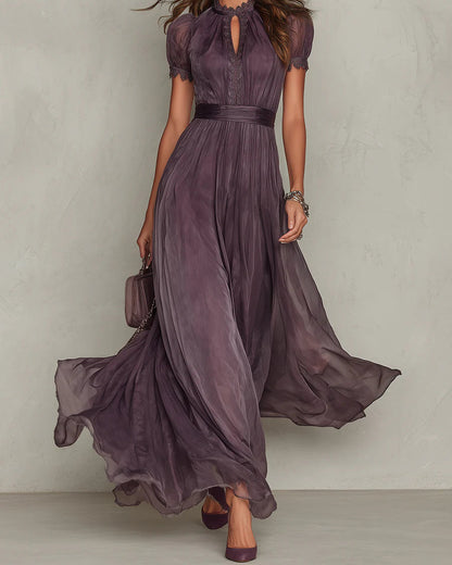 Isabela — Vestido Largo Violeta