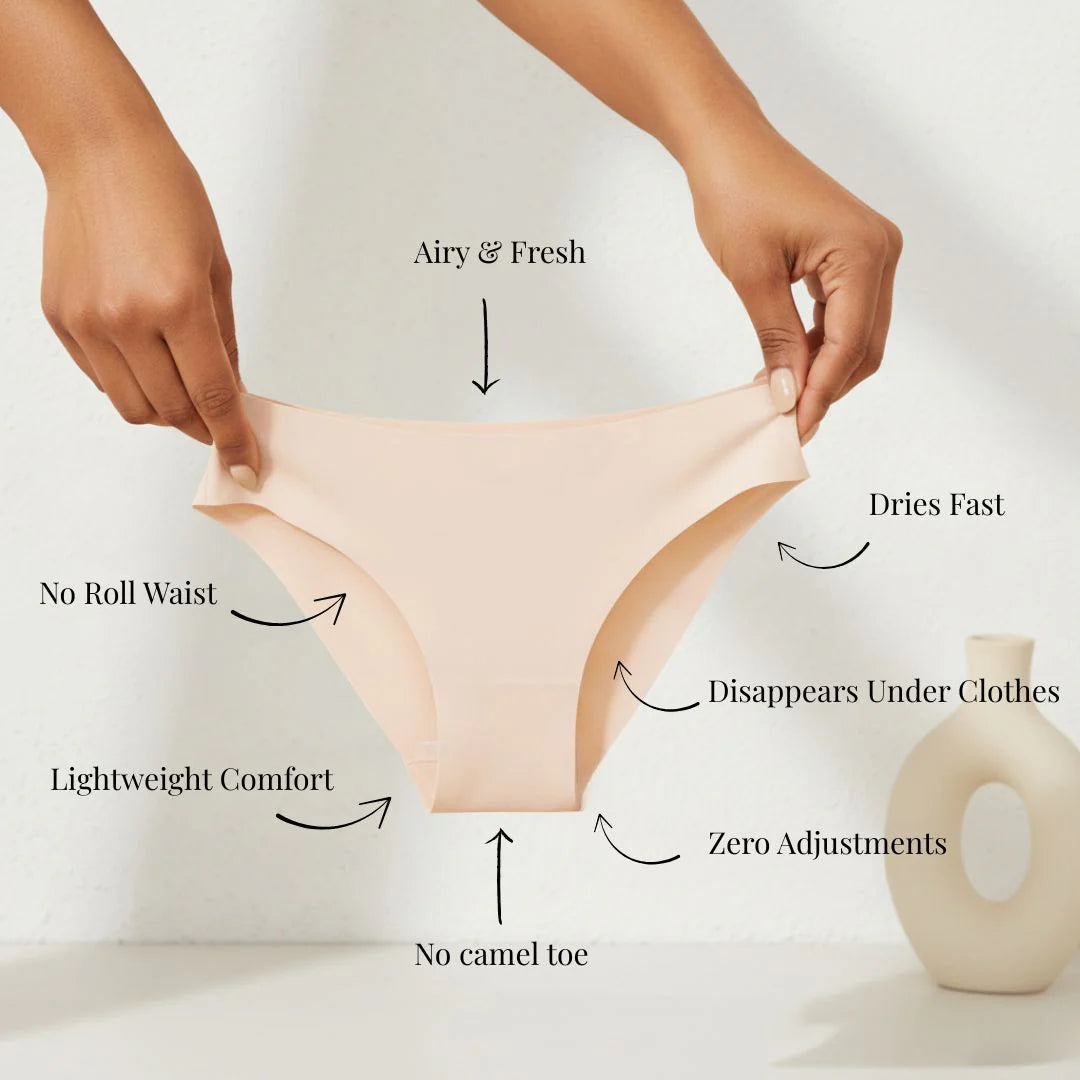 Bianca | Invisible High-Waisted Anti-Camel Toe Thong