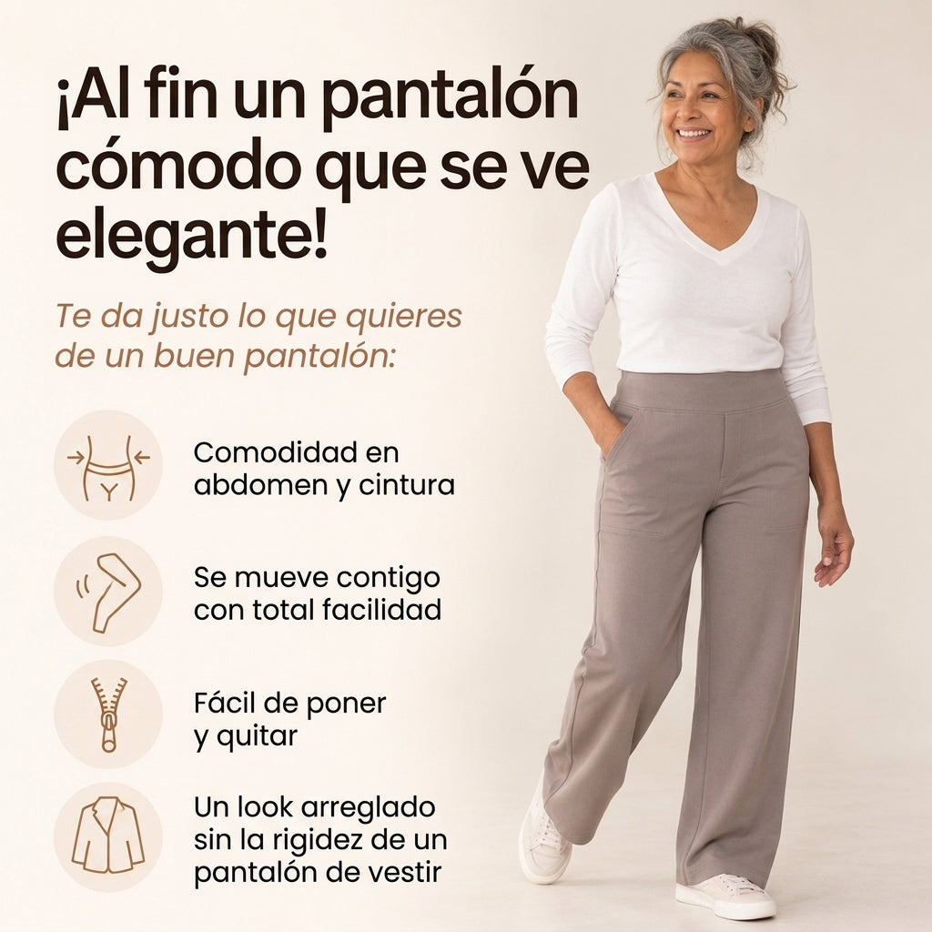 Elasta - Pantalones Elásticos para Todas las Mujeres.