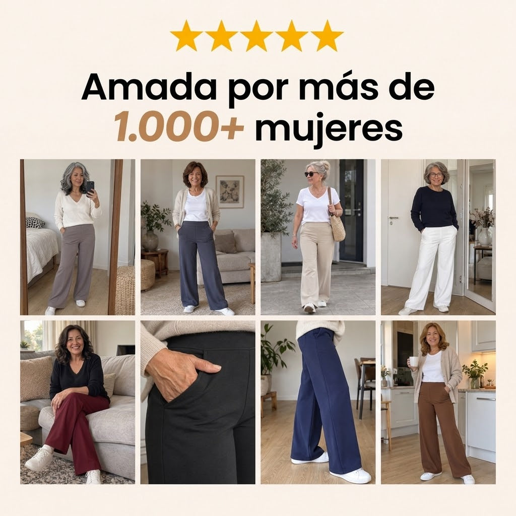 Elasta - Pantalones Elásticos para Todas las Mujeres.