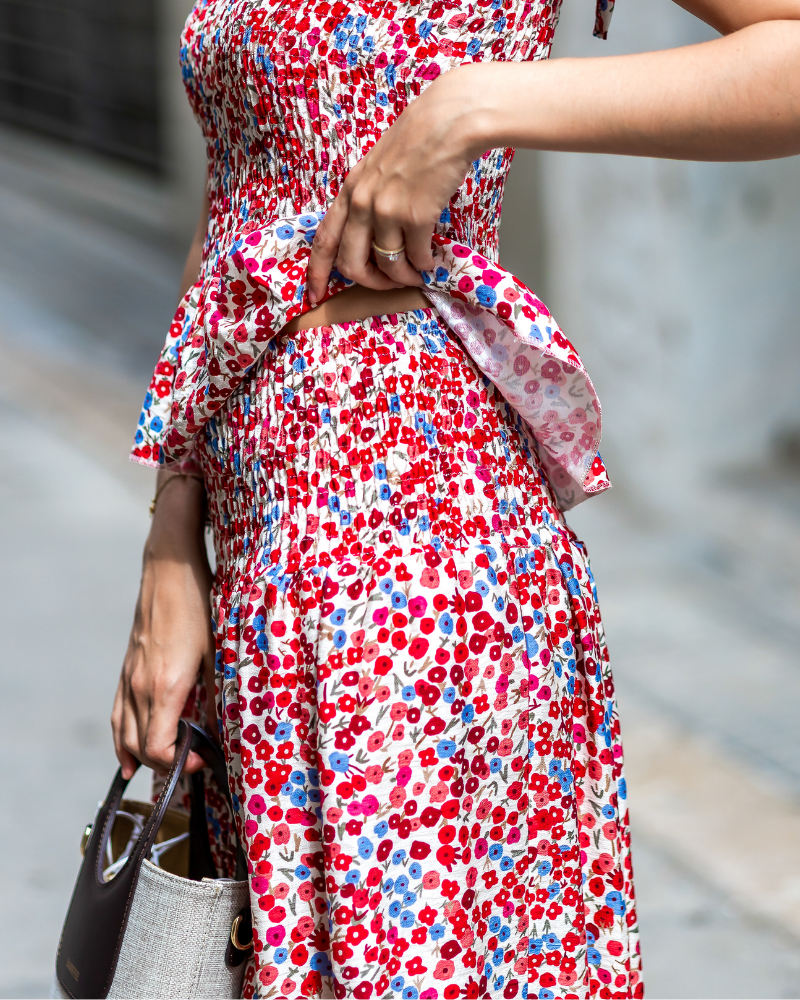 Guadalupe| Falda Midi Floral