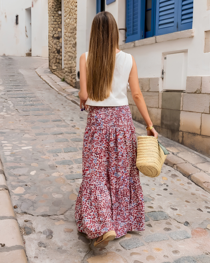 Guadalupe| Falda Midi Floral