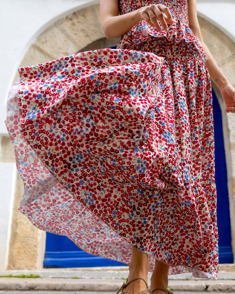 Guadalupe| Falda Midi Floral