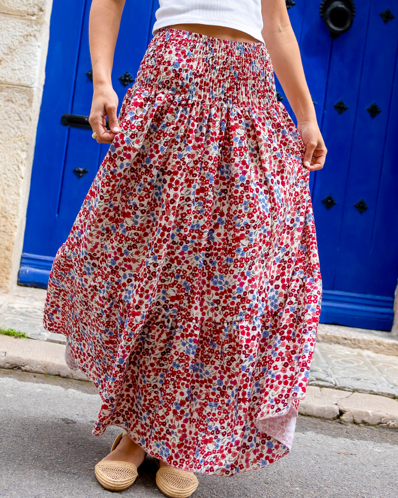 Guadalupe| Falda Midi Floral