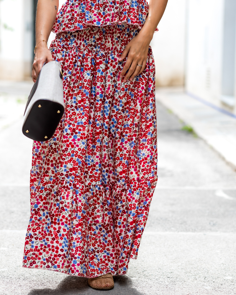Guadalupe| Falda Midi Floral