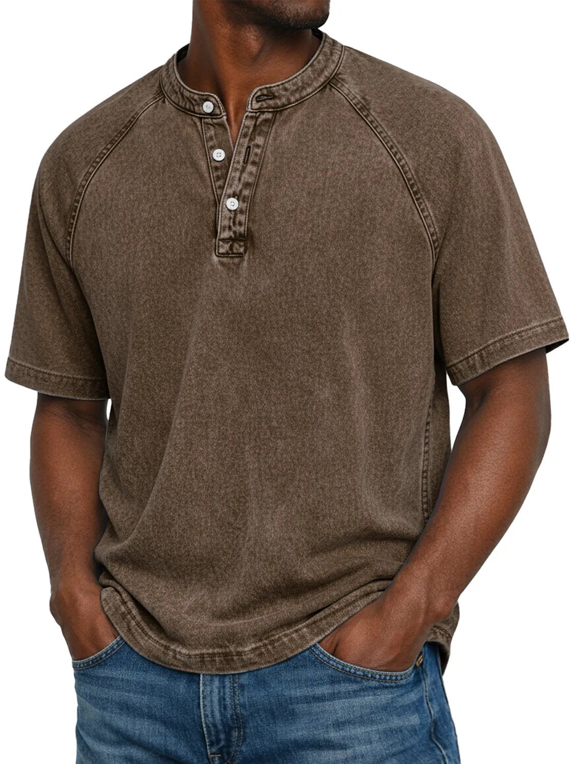 Bruno | Playera de Algodón con Lavado Vintage