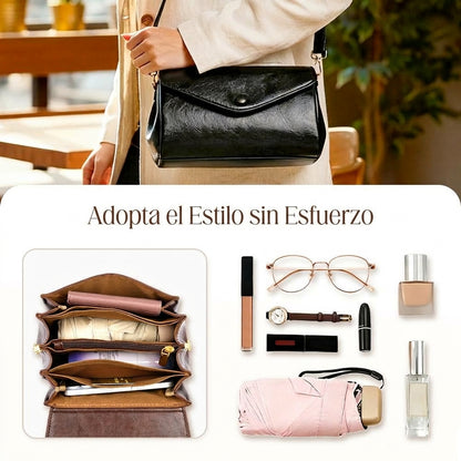 Noa - Bolsa Cruzada Silueta Limpia 2 Formas de Cargar.