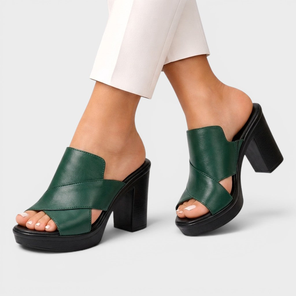 Mariana - Sandalias Diseño Ortopédicas Confort Tacón