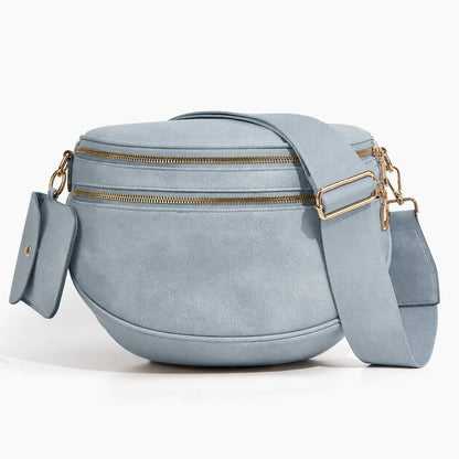 Onamé - Bolsa Cruzada Gran Capacidad & Correa Ajustable.
