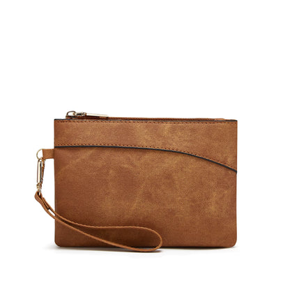 Élite Cuero - Elegante Bolsa Organizada Antirrobo + Cartera a Juego de Regalo