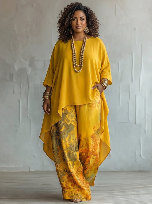 Xiomara — Conjunto Boho Floral Dos Piezas