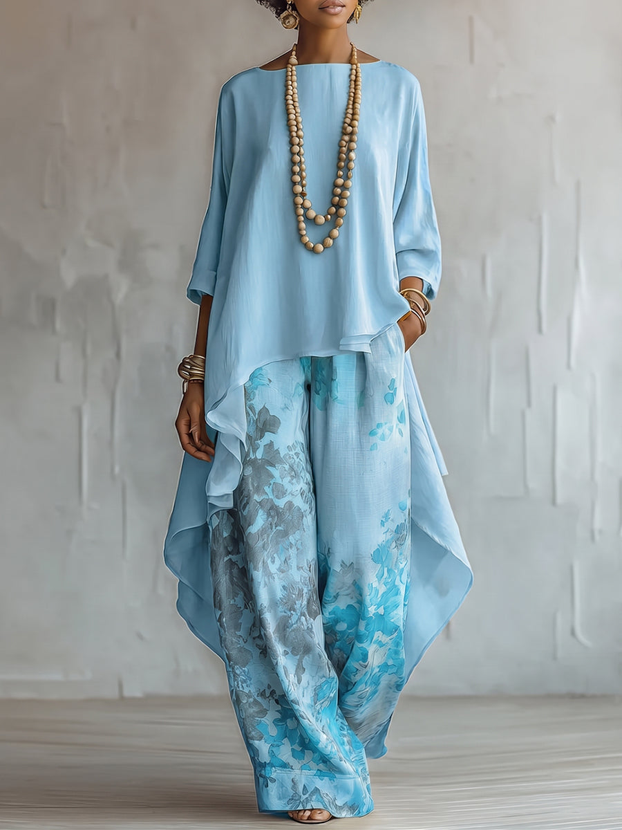 Xiomara — Conjunto Boho Floral Dos Piezas