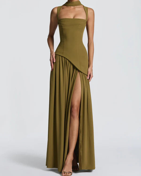 Tessa Maxi Dress | Elegancia que estiliza tu figura
