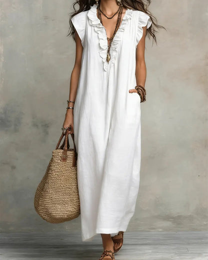 Eleonor | Vestido Largo Bohemio Fluido - 5 colores