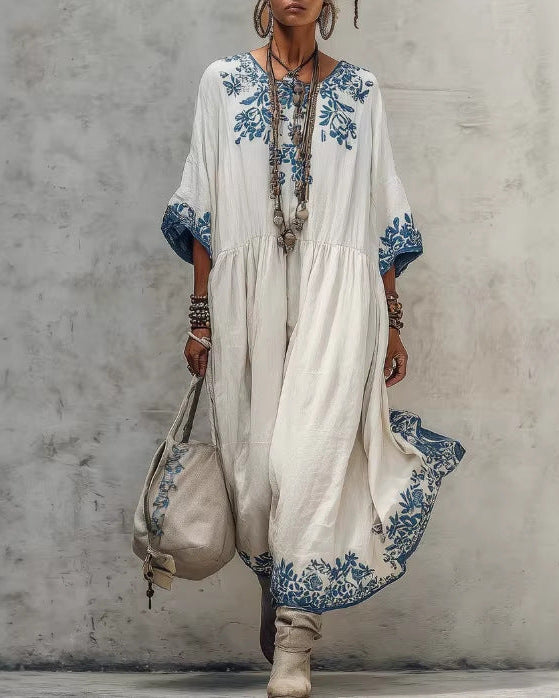 Carolina - Vestido Midi Holgado
